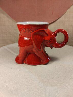 Frankoma 1976 GOP Elephant Antique Red BI-CENTENNIAL
